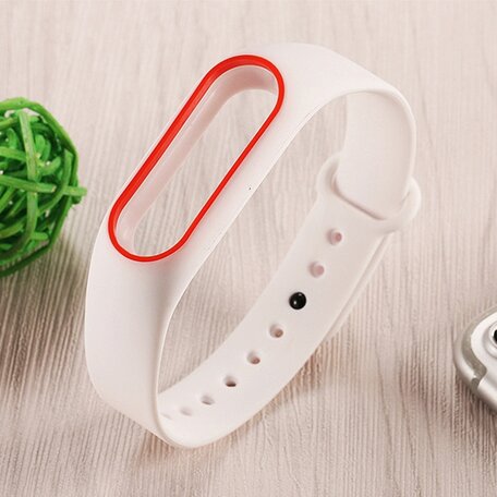 Xiaomi Mi band 2 DUO COLOR Armband für CA0600B - Weiß