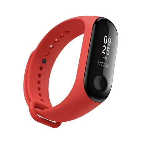 Xiaomi Mi band 3 / 4 / 5  / 6 / 7 band OneColor - Rot