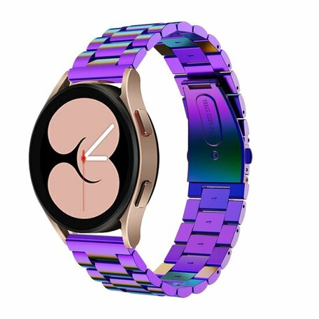 Samsung Galaxy Watch Active 2 - Stahlgliederband - Mehrfarbig
