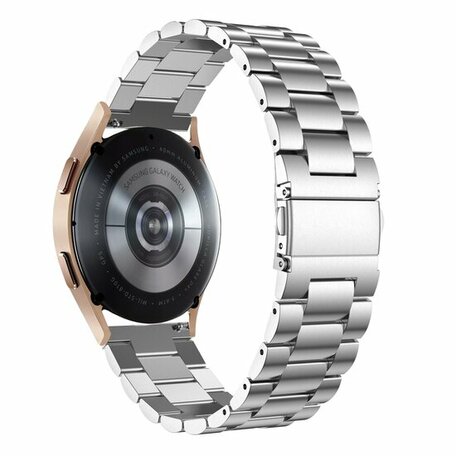 Samsung Galaxy Watch 4 Classic - 42mm & 46mm - Stahlgliederband - Silber