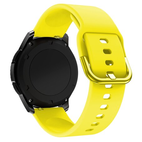 Silikon-Sportband - Gelb - Samsung Galaxy Watch 3 - 45mm