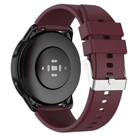 Silikon-Sportband - Weinrot - Samsung Galaxy Watch 3 - 45mm