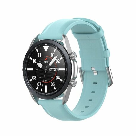 Klassisches Lederarmband - Blau - Samsung Galaxy Watch 4 Classic - 42mm & 46mm