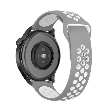 Sport Edition - Grau + Weiß - Samsung Galaxy Watch 3 - 45mm