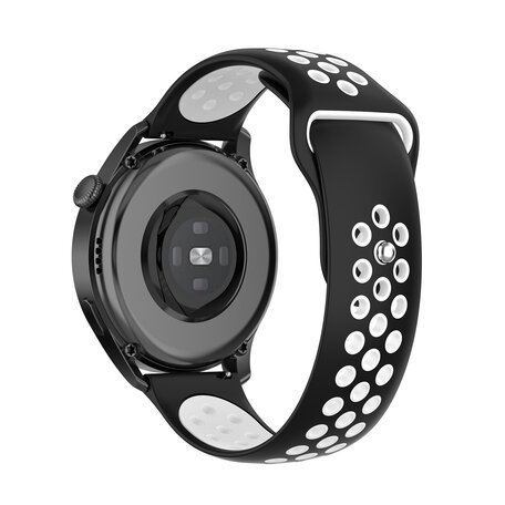 Sport Edition - Schwarz + Weiß - Samsung Galaxy Watch 3 - 45mm