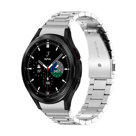 Samsung Galaxy Watch 4 Classic - 42mm / 46mm - Stahlgliederband - Silber