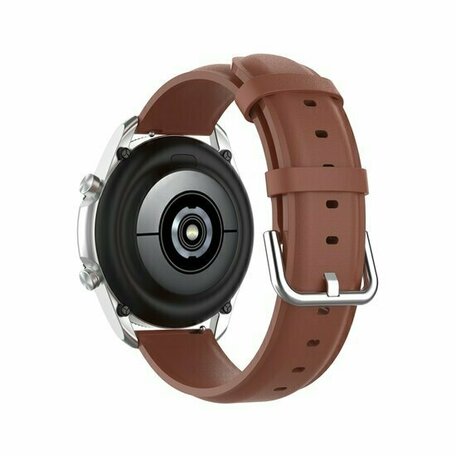 Garmin Vivoactive 4 / 4L - Klassisches Lederband - Braun - Leder