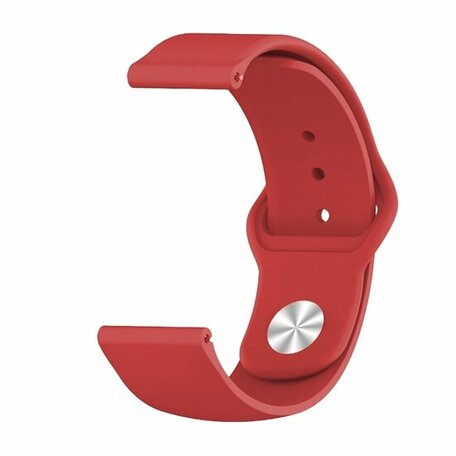 Garmin Vivoactive 4 / 4L - Gummi-Sportarmband - Rot