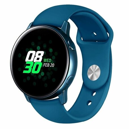 Garmin Vivoactive 4 / 4L - Gummi-Sportband - Cyan