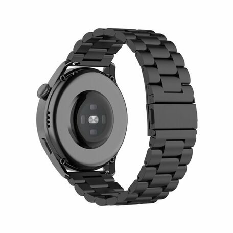 Garmin Vivoactive 4 / 4L - Stahlgliederarmband - Schwarz