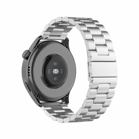 Garmin Vivoactive 4 / 4L - Stahlgliederarmband - Silber