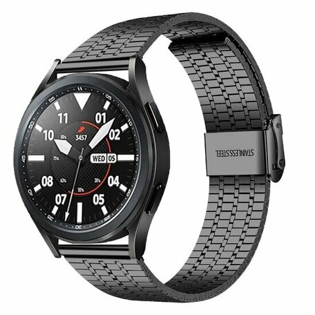 Garmin Vivoactive 4 / 4L - Stahlband - Schwarz