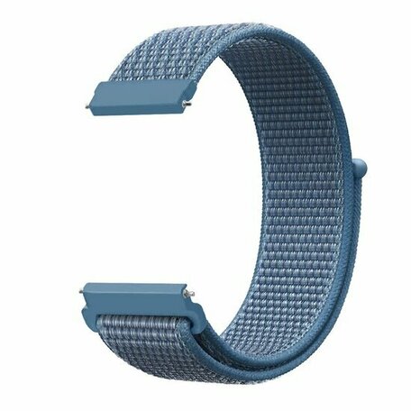 Garmin Vivoactive 4 / 4L - Sport Loop Armband - Denim blau