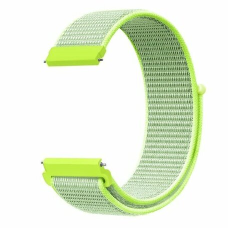 Garmin Vivoactive 4 / 4L - Sport Loop Armband - Gelb