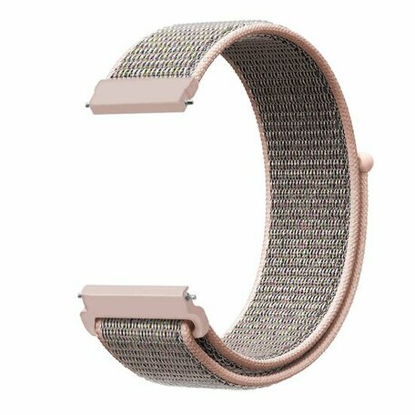 Garmin Vivoactive 4 / 4L - Sport Loop Armband - Sand rosa