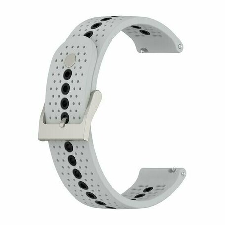 Garmin Vivoactive 4 / 4L - Dot Pattern Armband - Grau