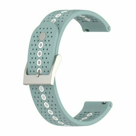 Garmin Vivoactive 4 / 4L - Dot Pattern Armband - Grün Blau