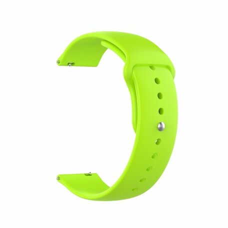 Garmin Vivoactive 4s / Venu 2s / Vivomove 3s / Forerunner 255s - Sportarmband - Größe: Klein - Hellgrün
