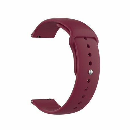 Garmin Vivoactive 4s / Venu 2s / Vivomove 3s / Forerunner 255s - Sportarmband - Größe: Klein - Bordeaux