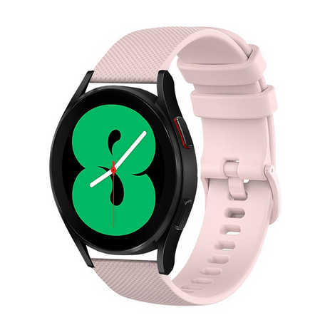 Garmin Vivoactive 4s / Venu 2s / Vivomove 3s / Forerunner 255s - Sportarmband mit Muster - Hellrosa