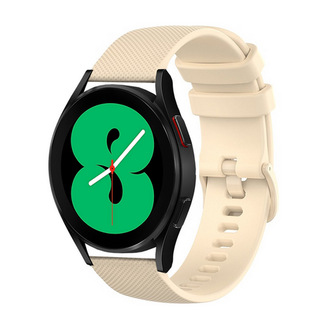 Garmin Vivoactive 4s / Venu 2s / Vivomove 3s / Forerunner 255s - Sportarmband mit Muster - Beige
