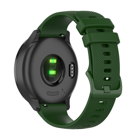 Garmin Vivoactive 4s / Venu 2s / Vivomove 3s / Forerunner 255s - Sportband mit Motiv - Grün