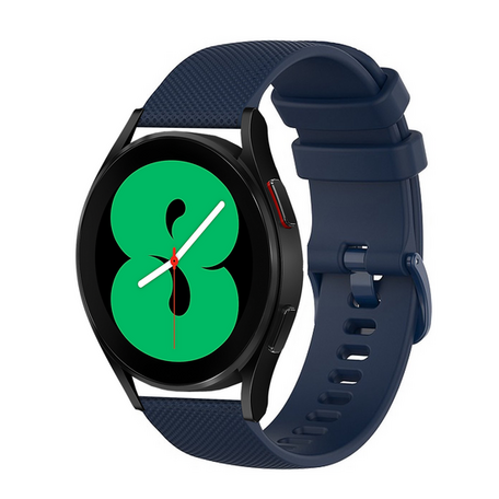 Garmin Vivoactive 4s / Venu 2s / Vivomove 3s / Forerunner 255s - Sportarmband mit Muster - Dunkelblau
