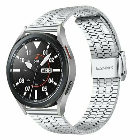 Garmin Vivomove 3 / HR / Luxe / Sport / Style / Trend - Stahlband - Silber