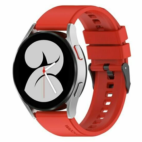 Garmin Vivomove 3 / HR / Luxe / Sport / Style / Trend - Armband mit Silikonschließe - Rot
