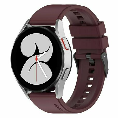 Garmin Vivomove 3 / HR / Luxe / Sport / Style / Trend - Armband mit Silikonschließe - Bordeaux