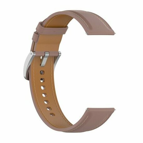 Garmin Vivomove 3 / HR / Luxe / Sport / Style / Trend - Luxus-Lederarmband - Altrosa