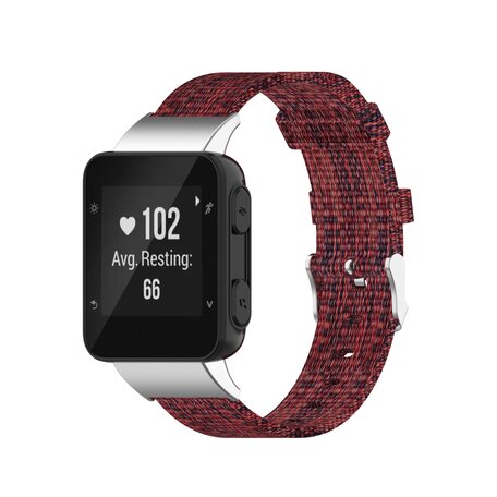 Nylon-Leinenband - Rot - Garmin Forerunner 35 / 30