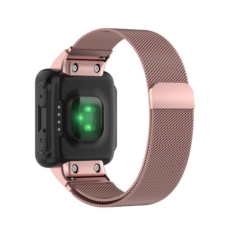 Garmin Forerunner 35 / 30 - Milanaise Armband - Rose gold