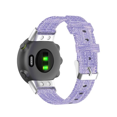 Nylon-Leinwandband - Violett - Garmin Forerunner 45 / 45S