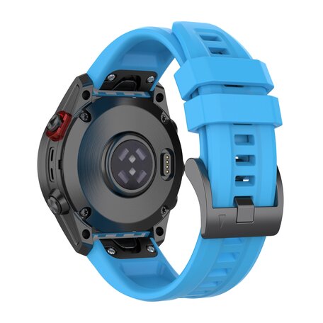 Silikon-Sportband - Blau - Garmin Fenix 7X / 6X / 5X