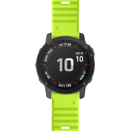 Silikonband - Grün - Garmin Fenix 7X / 6X / 5X