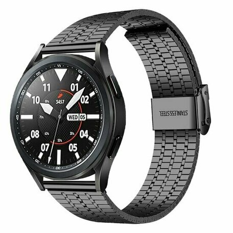 Garmin Venu / Sq / Sq2 / 2 plus - Stahlband - Schwarz