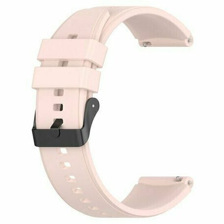 Garmin Venu / Sq / Sq2 / 2 plus - Silikon-Schnallenarmband - Hellrosa