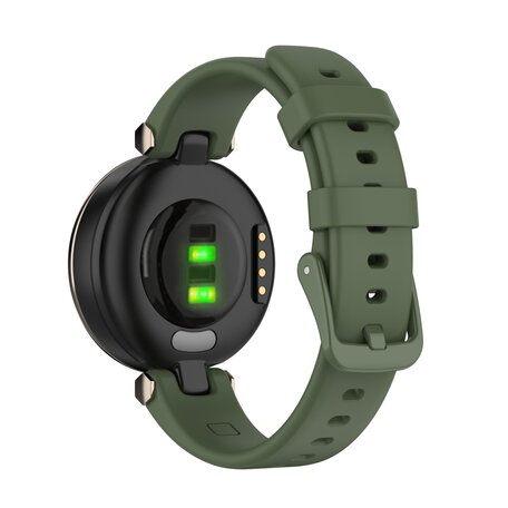 Silikonarmband - Dunkelgrün - Garmin Lily