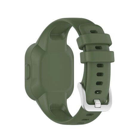 Silikon einfarbig - Grün - Garmin Vivofit Junior 3