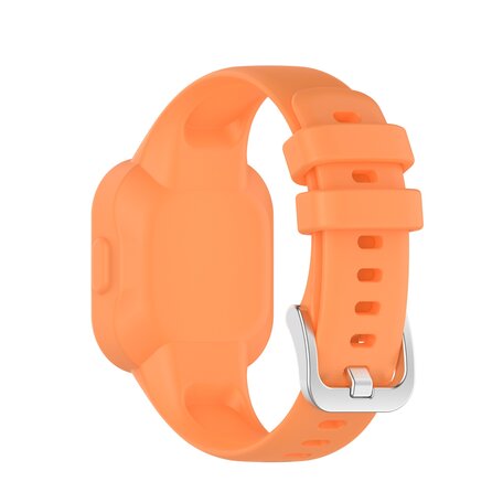 Silikon einfarbig - Orange - Garmin Vivofit Junior 3