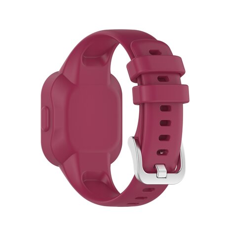 Silikon einfarbig - Bordeaux - Garmin Vivofit Junior 3