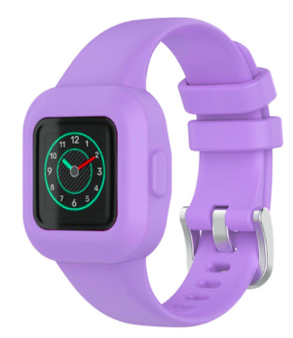 Silikon einfarbig - Hellviolett - Garmin Vivofit Junior 3