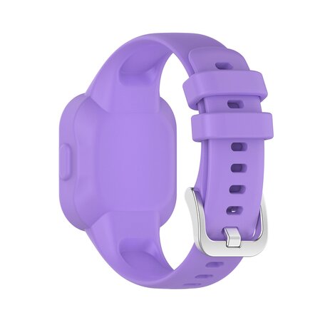 Silikon einfarbig - Hellviolett - Garmin Vivofit Junior 3