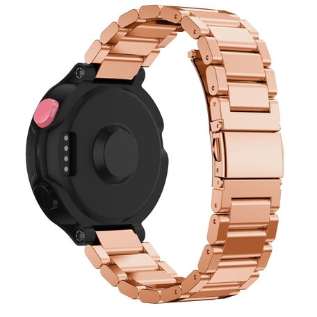 Stahlgliederarmband - Rose gold - Garmin Forerunner 220 / 230 / 235 / 620 / 630 / 735 (XT)