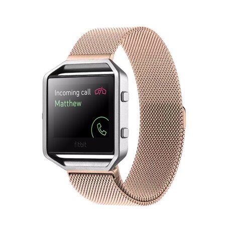 Milanaise FitBit Blaze Uhrenarmband nur für Fitbit Blaze - Roségold