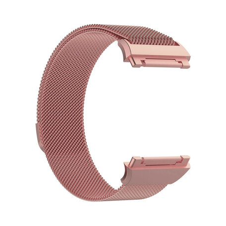 Fitbit Ionic Milanaise Armband - Größe: Groß - Roségold