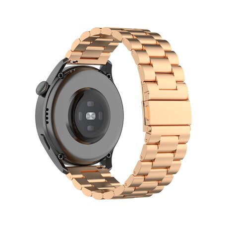 Stahlgliederarmband - Champagner Gold - Samsung Galaxy Watch 3 - 45mm