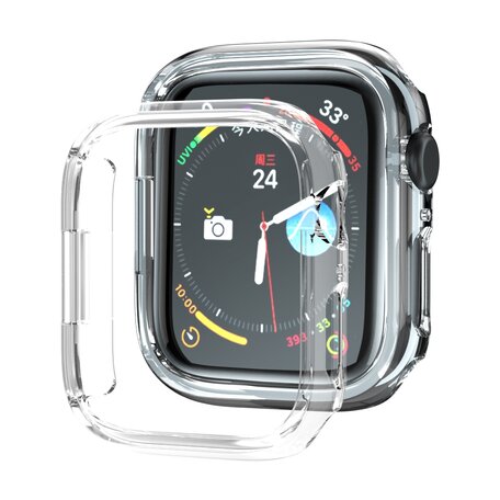 Hartschalengehäuse 45mm - Transparent - Geeignet für Apple Watch 45mm