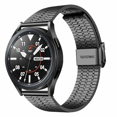 Stahlband - Schwarz - Samsung Galaxy Watch Active 2